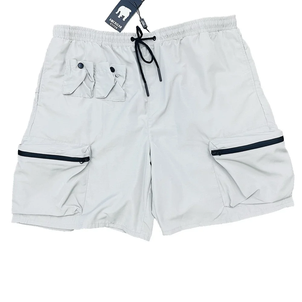 American Stitch Utility Nylon Shorts Size XXL Multi Pockets NWT 9